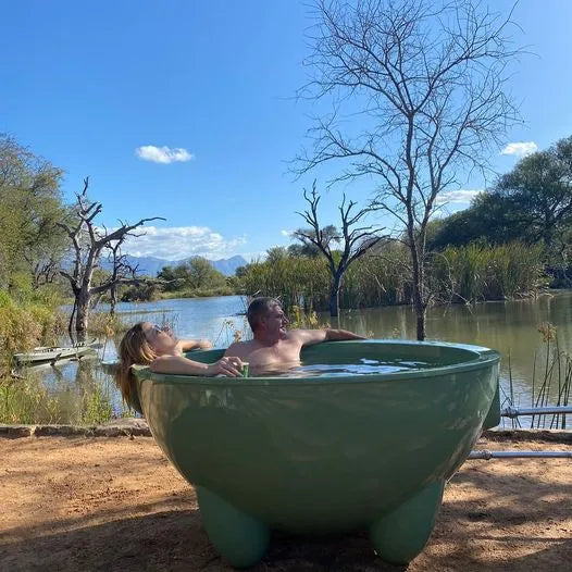 Tickle Tub – Fire Driven Hot Tub – Shorty Height